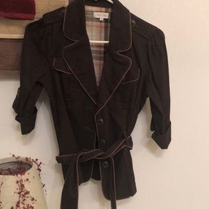 Brown short jacket